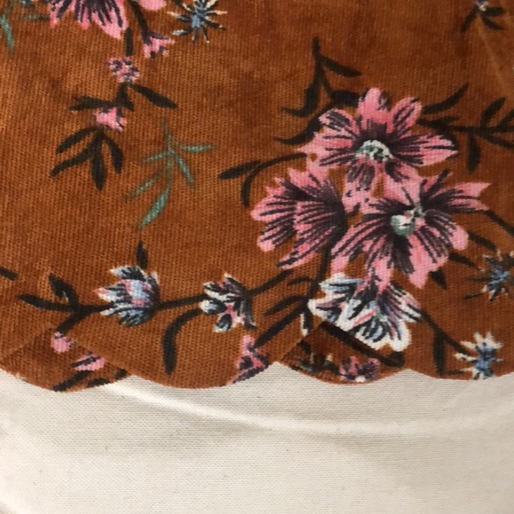 Chance floral corduroy skirt XL - Picture 4 of 6